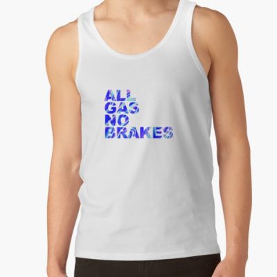 All Gas No Brakes Logo Pearlescent Tank Top RB2405 product Offical Channel 5 Merch